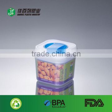 750ml Wholesale OEM Easy stackable clear plastic storage cylinders