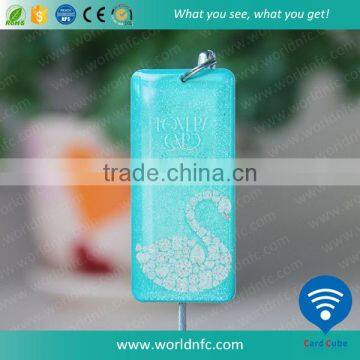 ISO14443A Smart RFID Keyfob Proximity NFC Key Tag for Mobile photo-3