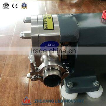 China Suppliers Sanitary Stainless Steel Mobile Lobe Pump for Paste photo-3