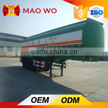 Low price 45000 liters Aluminium petrol tanker trailer,oil tank truck