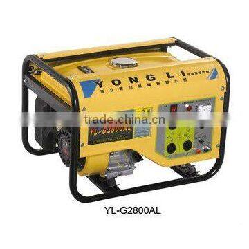 open frame generator, 2.5kw, petrol generator set