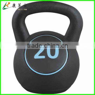 Sand and Concrete Filled Vinyl Kettle Bell Set