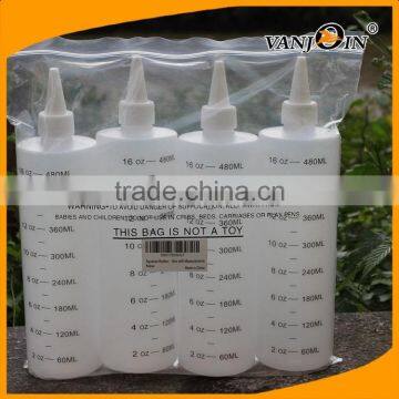 Calibration 32oz Plastic Squeeze Sauce Bottle With Spout Out Cap photo-6