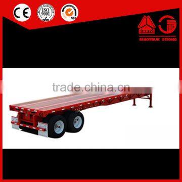IOS Certification 40FT 45FT Flatbed Semi Trailer for Shopping photo-6