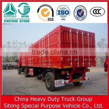 50t Truck Trailer 3 Axle Box Trailer Van Cargo Semi Trailer in China for Sale photo-2