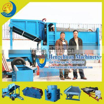 Clay Drum Screen for Placer Commercial Choice Big Capacity Mobile Gold Washing Machine Trommel photo-4