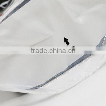 Cotton Puff Plastic Drawstring Bag for Cosemtic photo-5