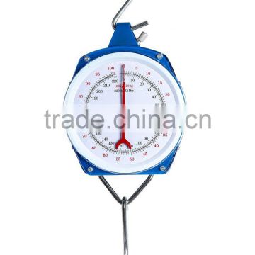 High percision 100kg spring hanging weighing scale