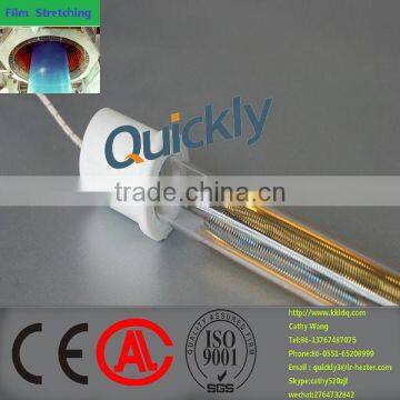 quartz infrared tube heating element for automatic plastic stretch film machine