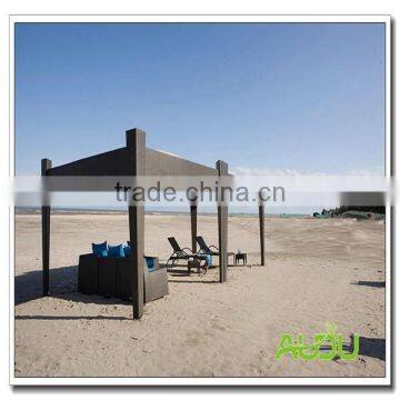 Audu Wicker Gazebo,Large Garden Wicker Gazebo