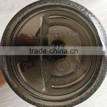 Cheapest Factory Price 2.2 Liter Clear Plastic Water Jugs With Lids/Water Jug With Side Handle/Drinking Water Plastic Bottle photo-3