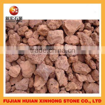 Decorative Red Volcanic Garden Rocks for Sale photo-2