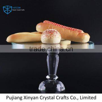 Hot Selling Super Quality Stemmed Crystal Cake Plate With Good Offer photo-3