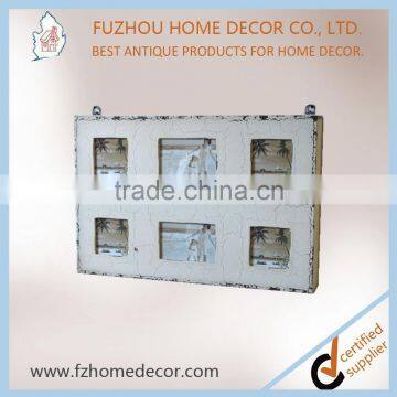 Decorative Antique Wooden Photo Frame With Multi Opening photo-5