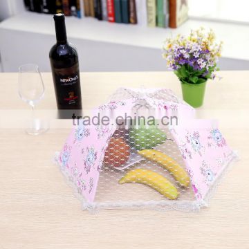 4 PCS 17"x17" Large Pop-up Foldable Mesh Screen Food Cover Tents Umbrella -- For Outdoor Party Picnic BBQ Camping