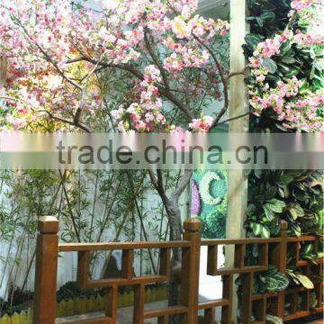 home garden deco huge indoor plastic Artificial 118inchs tall Cherry trees Ers10 0904