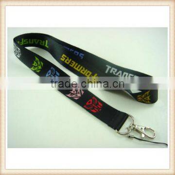 NEW Transformers Black Neck Lanyard Strap Cell Mobile Phone ID Card Key chain