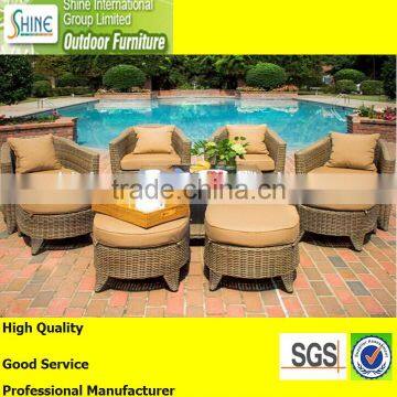 Outdoor furniture 2015 garden luxury furniture sofa modern lounge sofa