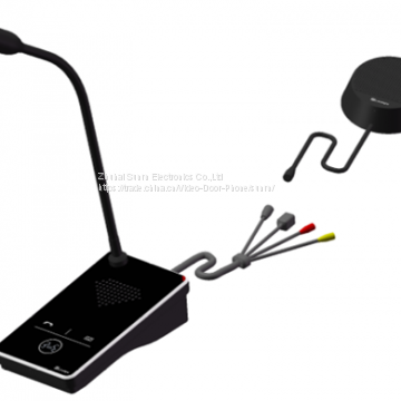Two-way window speaker,for talking through glasses,fine circuit thoroughly, avoid echo and squeal problem