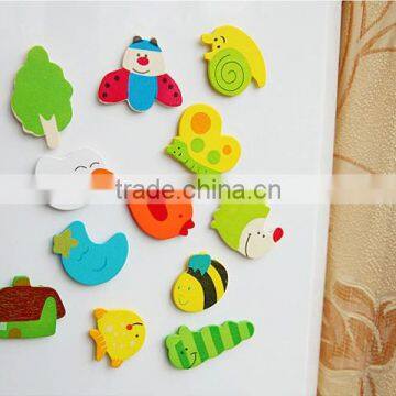 Colorful Wooden Fridge Magnets photo-2
