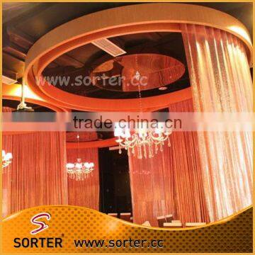 High Quality Hot Sale Fancy Metal Sequin Fabric Curtain photo-4