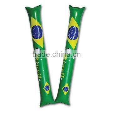 Wholesale PE inflatable stick for ball game cheering