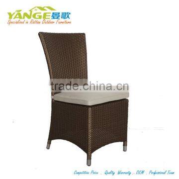 rattan outdoor chair for restaurant and coffee shop