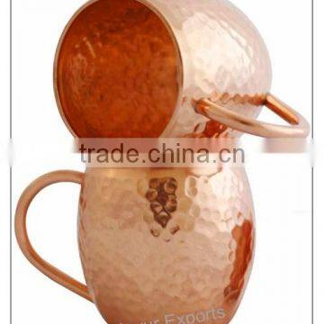 Moscow Mule Copper Mug with Copper Handle