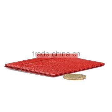 OEM Design Genuine Leather Exhibition ID Card Bifold Holder photo-6