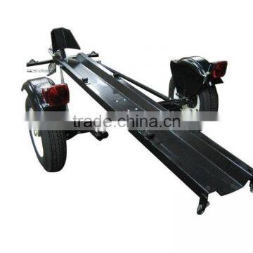 Best Aluminum Folding Motorcycle Single Rail Utility Trailer For Sale photo-2