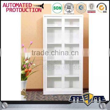 Cheap glass door chemical storage cabinet steel cupboard