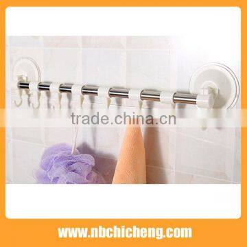 Hot Sell Bath Wall Mounted Hook Plastic Hanger Hook High Quality Row Hook photo-2