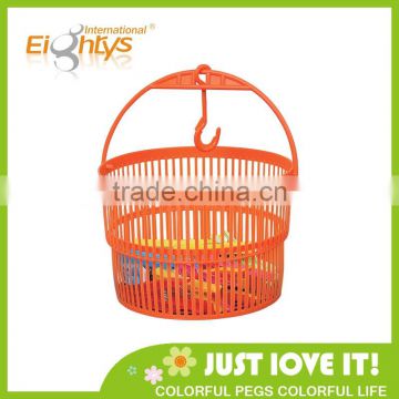 PP storage plastic round baskets bulk plastic baskets