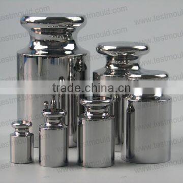 Stainless steel calibration weight masses