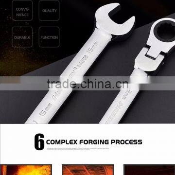 Flexible Combination Wrench Torque Wrench Spanner Ring Hand Tool Craftsman Tools photo-4