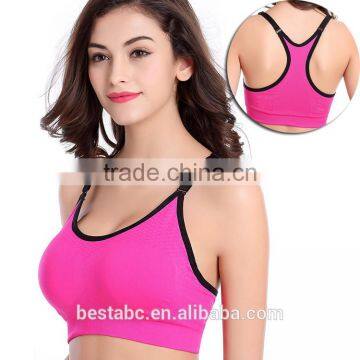 Hot Sale Custom Made Yoga Plain Sport Bra photo-4