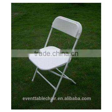Cheap Wholesale Plastic Folding Chair With Steel Frame photo-3