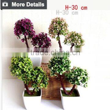 Indoor Artificial Desktop Decoration Pieces Small Fake Pot Plants photo-5
