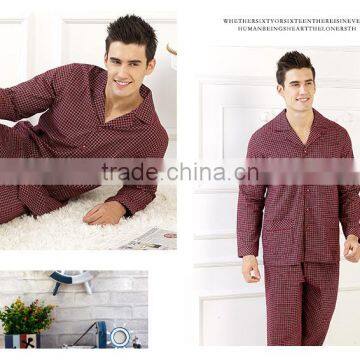 Wholesale Comfortable Pajamas for Men Cotton Pajamas Sleepware photo-3