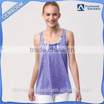 Summer season casual womens tank tops custom design womans singlets