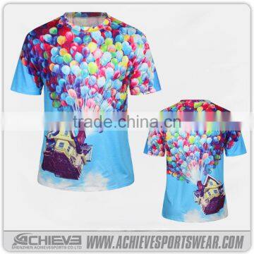 Chinese Wholesale T-shirts Customized O-neck Blank T-shirt photo-5
