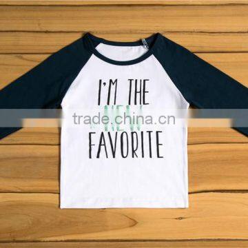 Persnickety Remake Collar Neck T-shirts Valentine's Day Baby Clothes photo-4