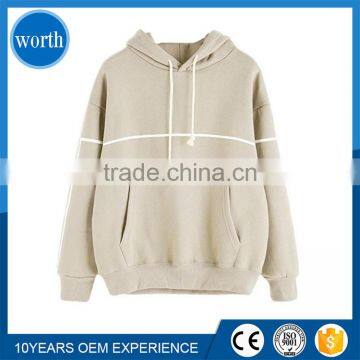 Sweatshirt Hoodie Custom Beige Pullover Hoodie 2017