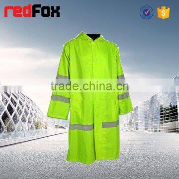 high quality reflective safety raincoat