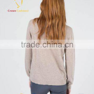 Women Custom Design Merino Cashmere Sweater photo-2