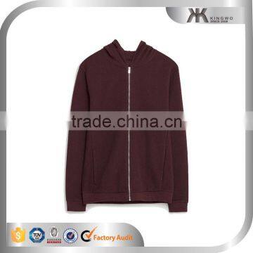 Mens supreme new design fashion blank red wine crewneck hoodies