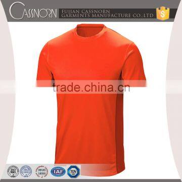 Special Design Polyester Technical Soft O-neck for Men Sport T-shirt photo-4