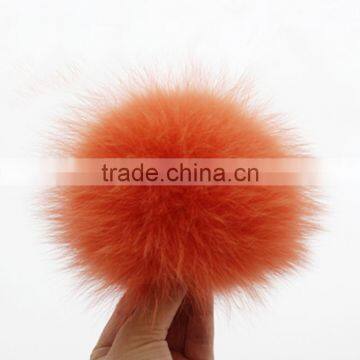Myfur Colorful Custom Raccoon Fox Fur Multicolour Pom Pom photo-3