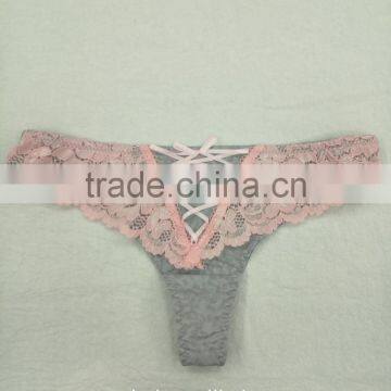 Sexy Fancy Lace Pink Japanese Girl Sexy Photos Sexy Bra Panty Set photo-5