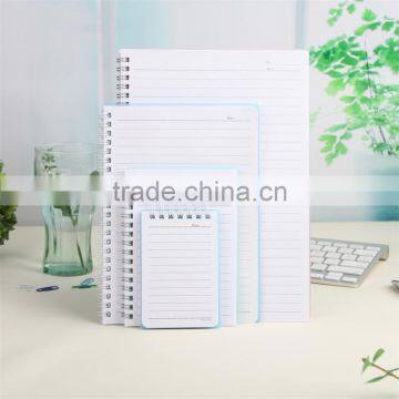 A6/64K,A5/25K,B5/18K PP Cover Notebook Cheap Customizable Wire-o Binding Writing Notebook photo-2